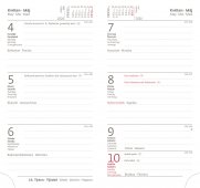 Diáře 2026, plánovací diáře - Kapesní diář Grife šedo/červený