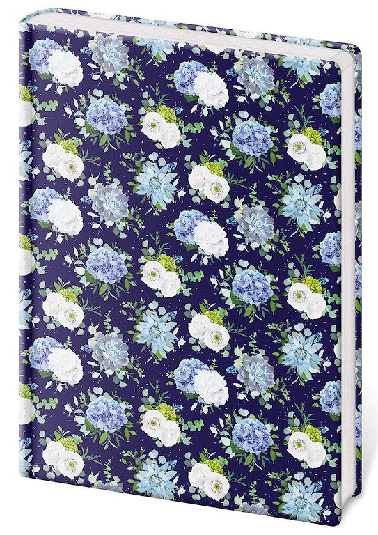 Motivační zápisníky Flexies - Linkovaný zápisník Vario XL - Floral