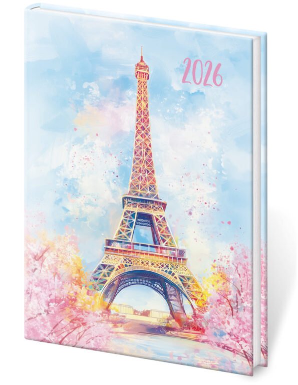 GOMMATO (matné bez struktury) - Kapesní diář A7 Vario Lyra Paris
