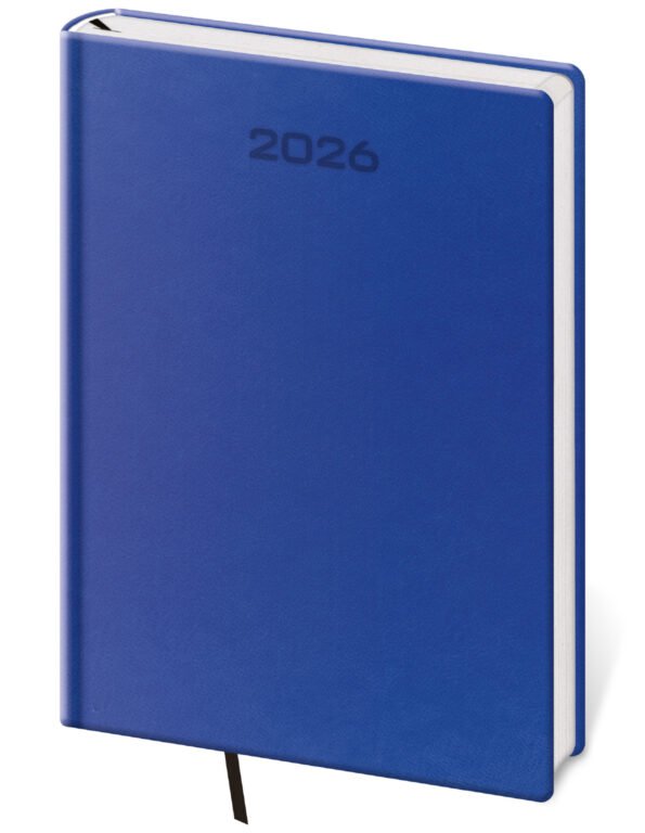 Diáře 2026, plánovací diáře - Týdenní diář A5 Soft modrý