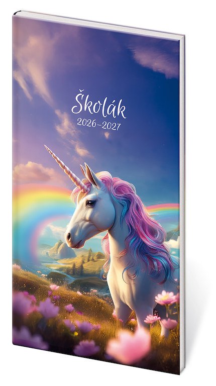 Diáře 2027, plánovací diáře - Diář Školák Magic Dreams 2026/27 - české kalendárium