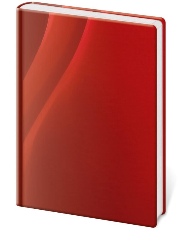 Zápisníky Flip - Linkovaný zápisník Vario L - RED DESIGN