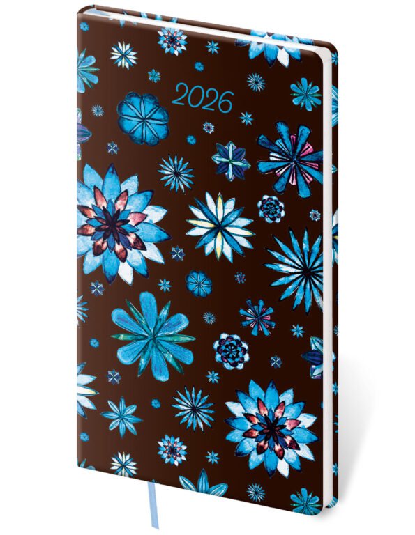 GOMMATO (matné bez struktury) - Kapesní diář Vario Lyra Nocturno