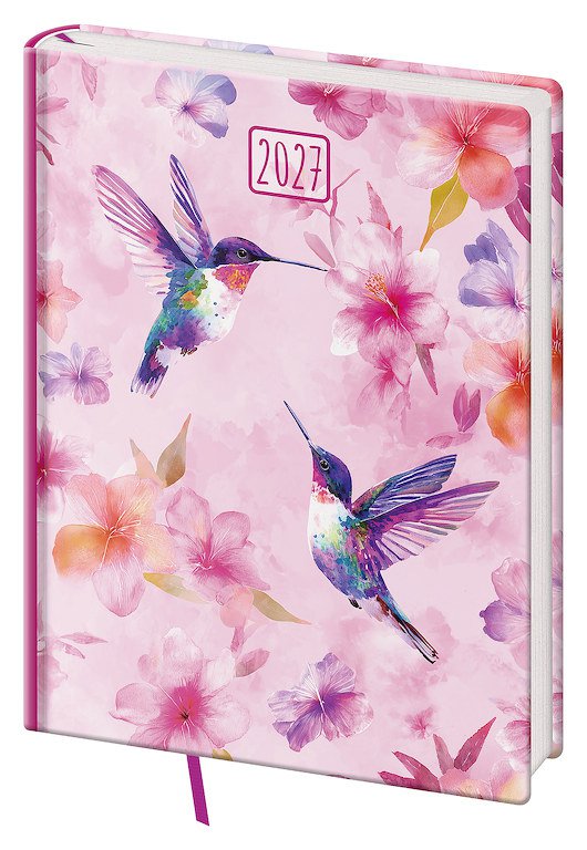 Diáře 2027, plánovací diáře - Týdenní diář B6 Vario Lyra Colibri
