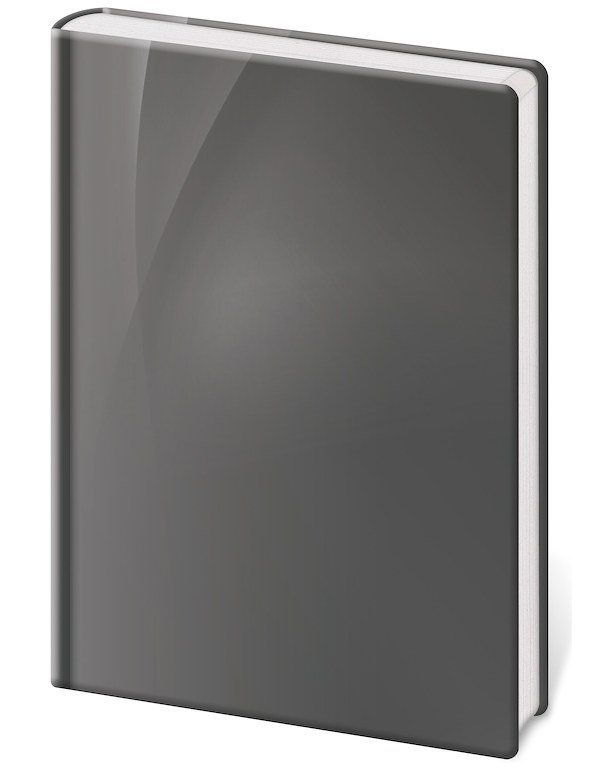 Motivační zápisníky Flexies - Linkovaný zápisník Vario XL - GREY DESIGN