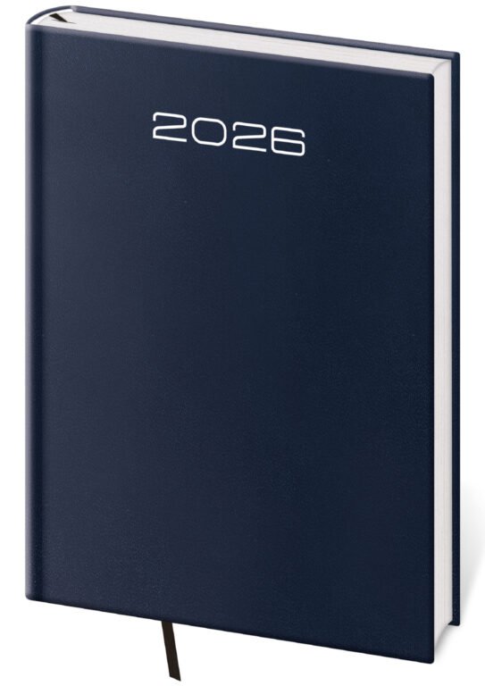 Diáře 2026, plánovací diáře - Týdenní diář A5 Old Karachi modrý