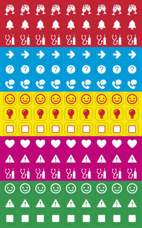 Zápisníky Black +, Double + - Tečkovaný zápisník Black Green L (čtverečkovaný)