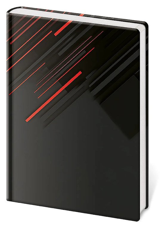 Motivační zápisníky Flexies - Linkovaný zápisník Vario L - Red Lines