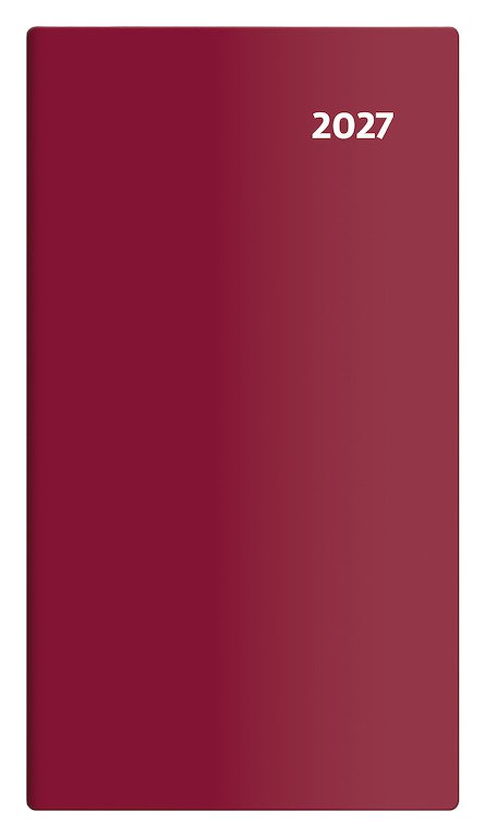 Čtrnáctidenní diář Torino bordó