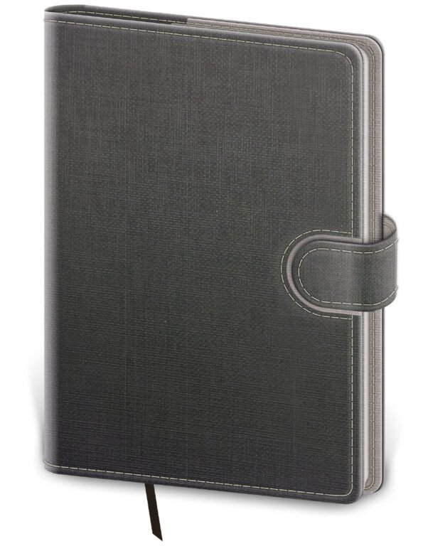 Denní diář B6 Flip šedo/šedý