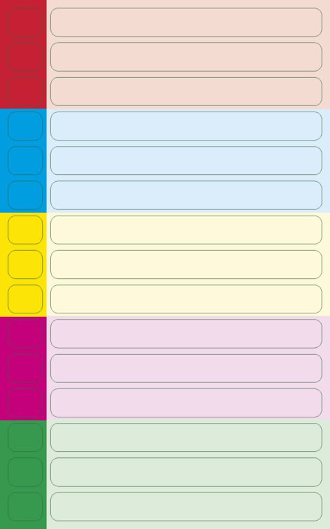 Zápisníky, poznámkové bloky, deníky a notesy - Tečkovaný zápisník Flexies L Blue (čtverečkovaný)