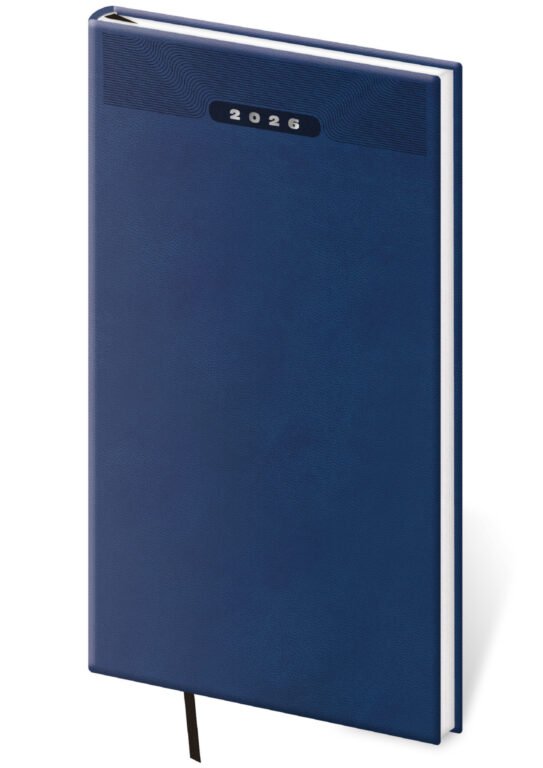 Kapesní diář Print Classic modrý