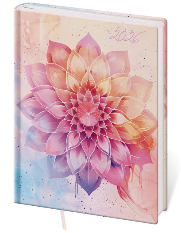 GOMMATO (matné bez struktury) - Denní diář B6 Vario Lyra Aura